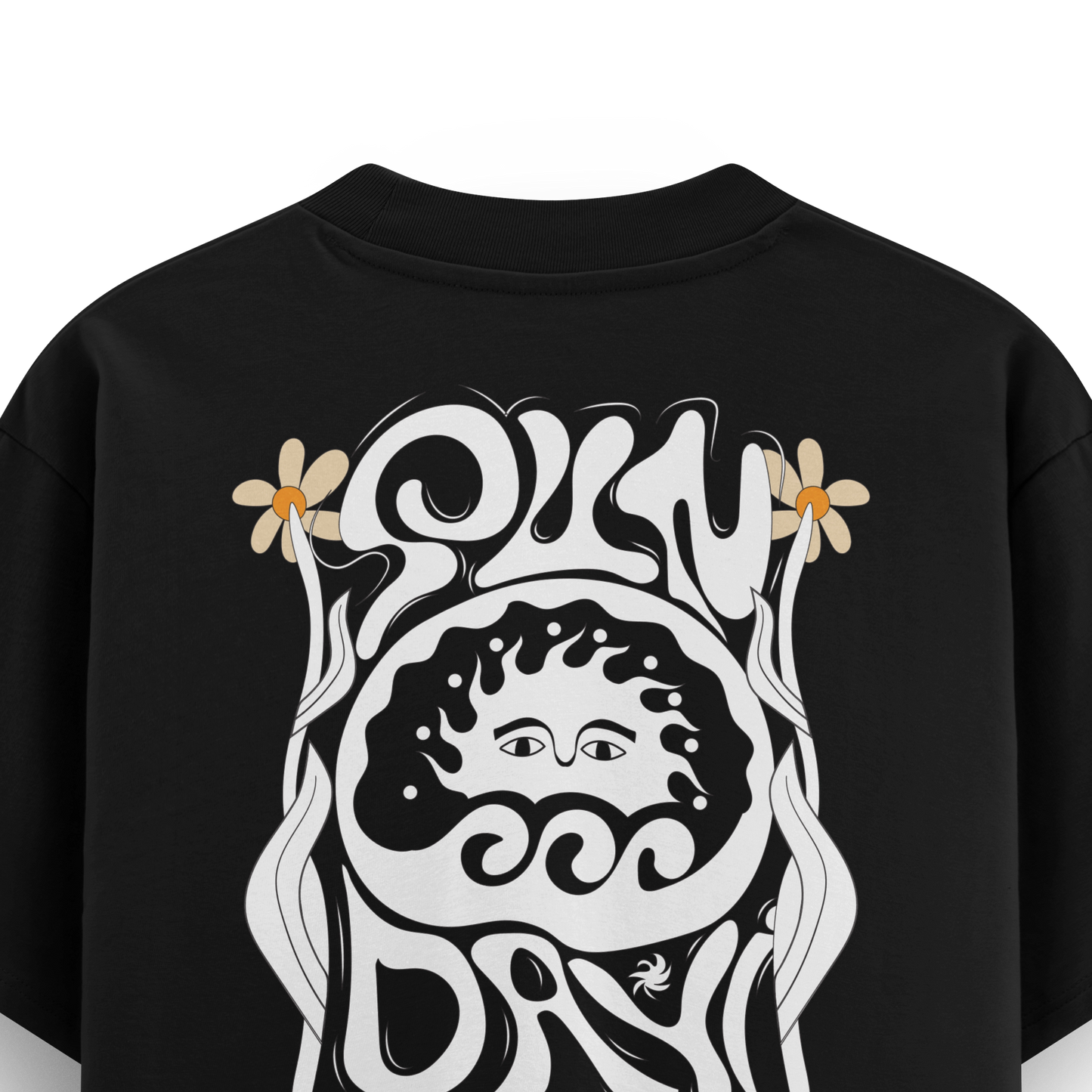 เสื้อยืดโอเวอร์ไซส์ ลาย Sunday สไตล์สตรีทอาร์ต | เสื้อยืดคอตตอนแท้