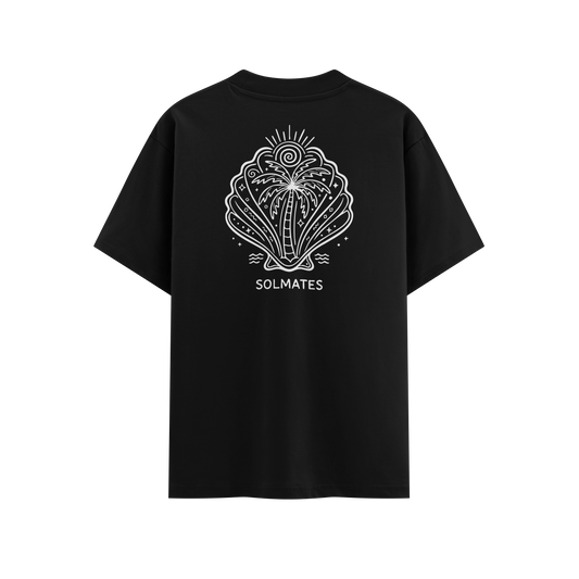 เสื้อโอเวอร์ไซส์ ลาย Solmates สไตล์ป่าไม้ | เสื้อยืดคอตตอนแท้