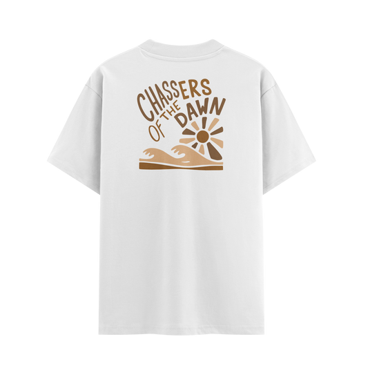เสื้อยืดโอเวอร์ไซส์ ลาย Chassers สไตล์สตรีทอาร์ต | เสื้อยืดคอตตอนแท้