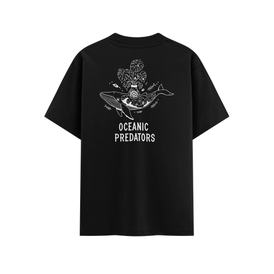 เสื้อโอเวอร์ไซส์ ลาย Predators สไตล์ผู้ล่า | เสื้อยืดคอตตอนแท้