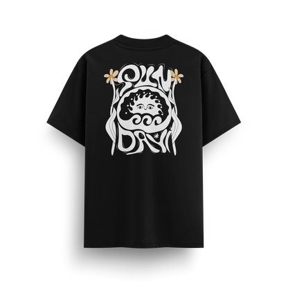 เสื้อยืดโอเวอร์ไซส์ ลาย Sunday สไตล์สตรีทอาร์ต | เสื้อยืดคอตตอนแท้