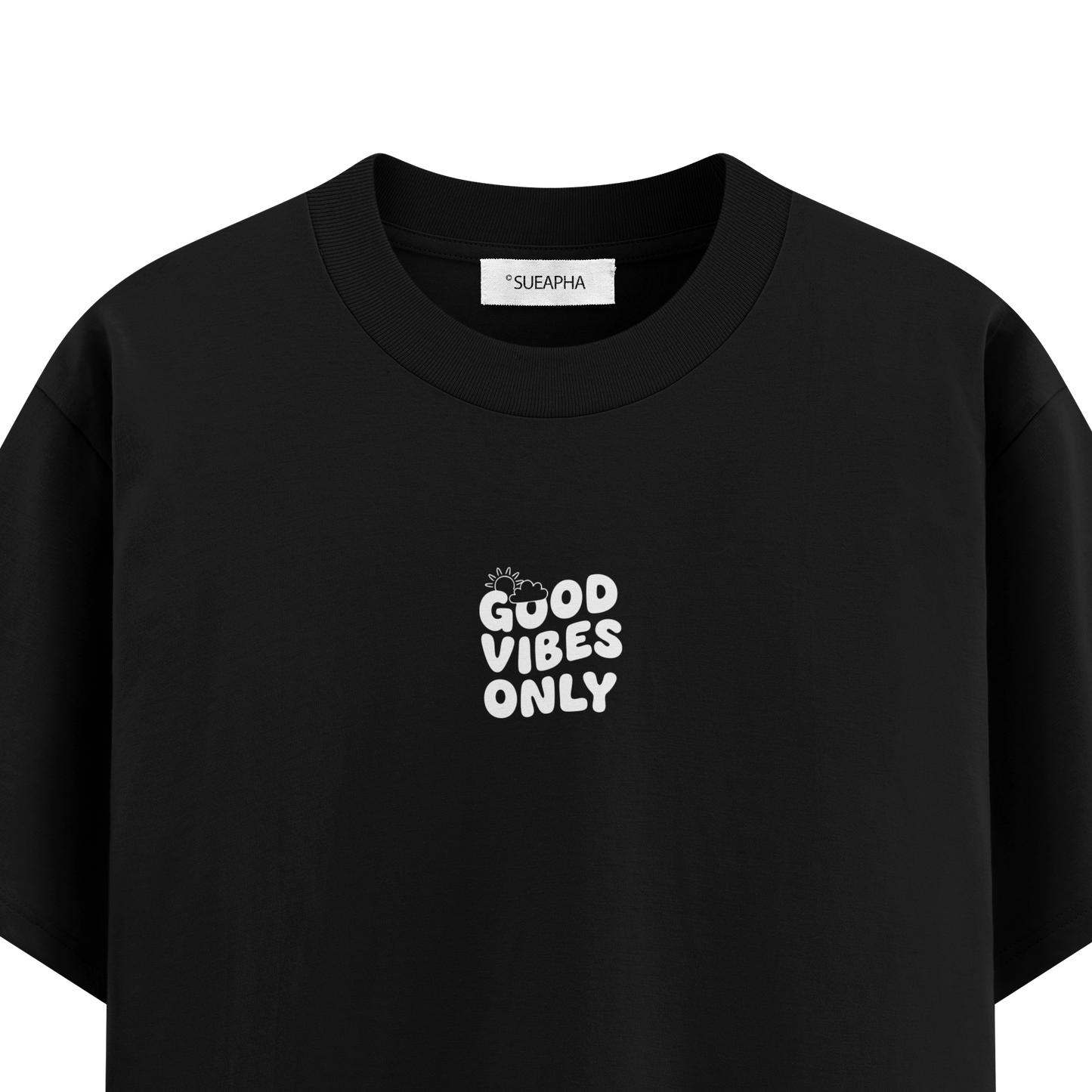 เสื้อโอเวอร์ไซส์ ลาย Feeling สไตล์สตรีทอาร์ต | เสื้อยืดคอตตอนแท้