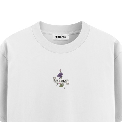 เสื้อโอเวอร์ไซส์ ลาย Fake Love สไตล์สตรีทอาร์ต | เสื้อยืดคอตตอนแท้