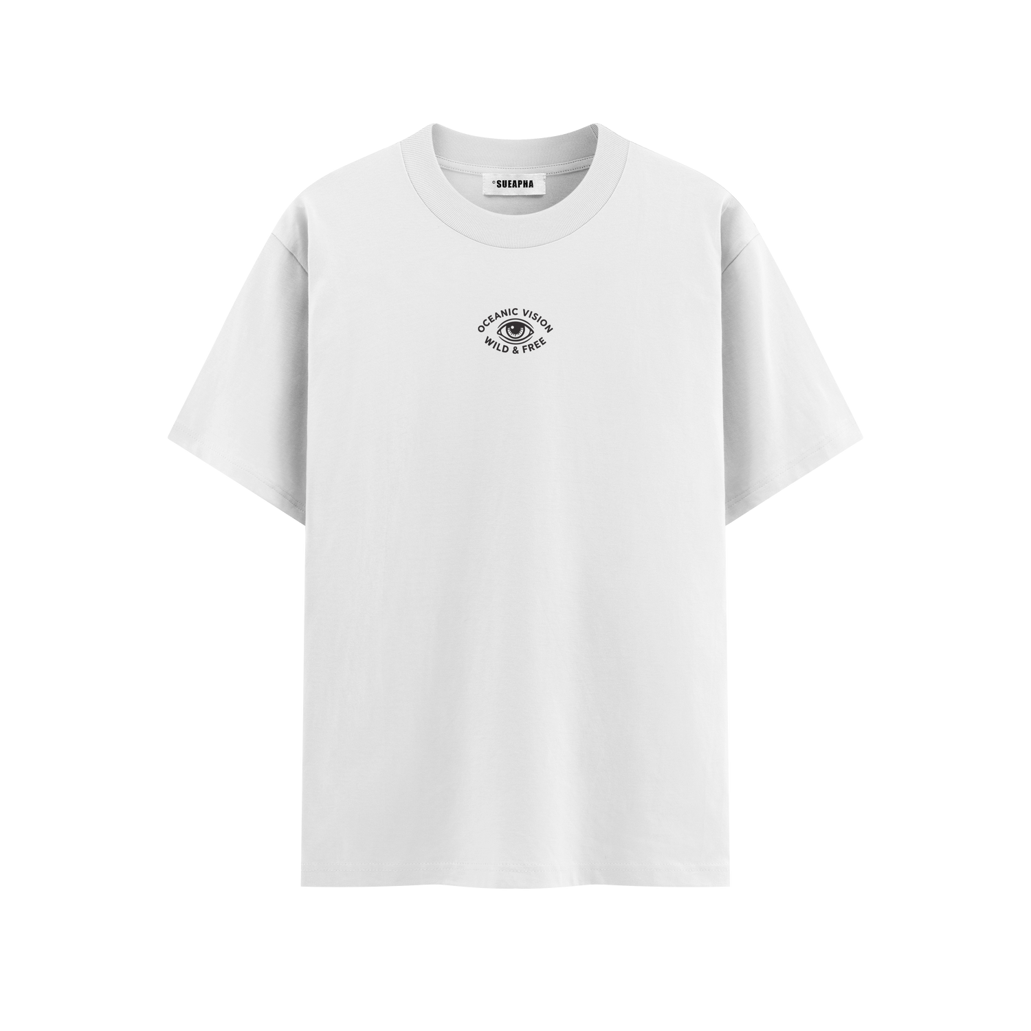 เสื้อโอเวอร์ไซส์ ลาย Ocean สไตล์ทะเลยามเย็น | เสื้อยืดคอตตอนแท้