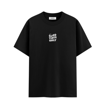 เสื้อโอเวอร์ไซส์ ลาย Feeling สไตล์สตรีทอาร์ต | เสื้อยืดคอตตอนแท้