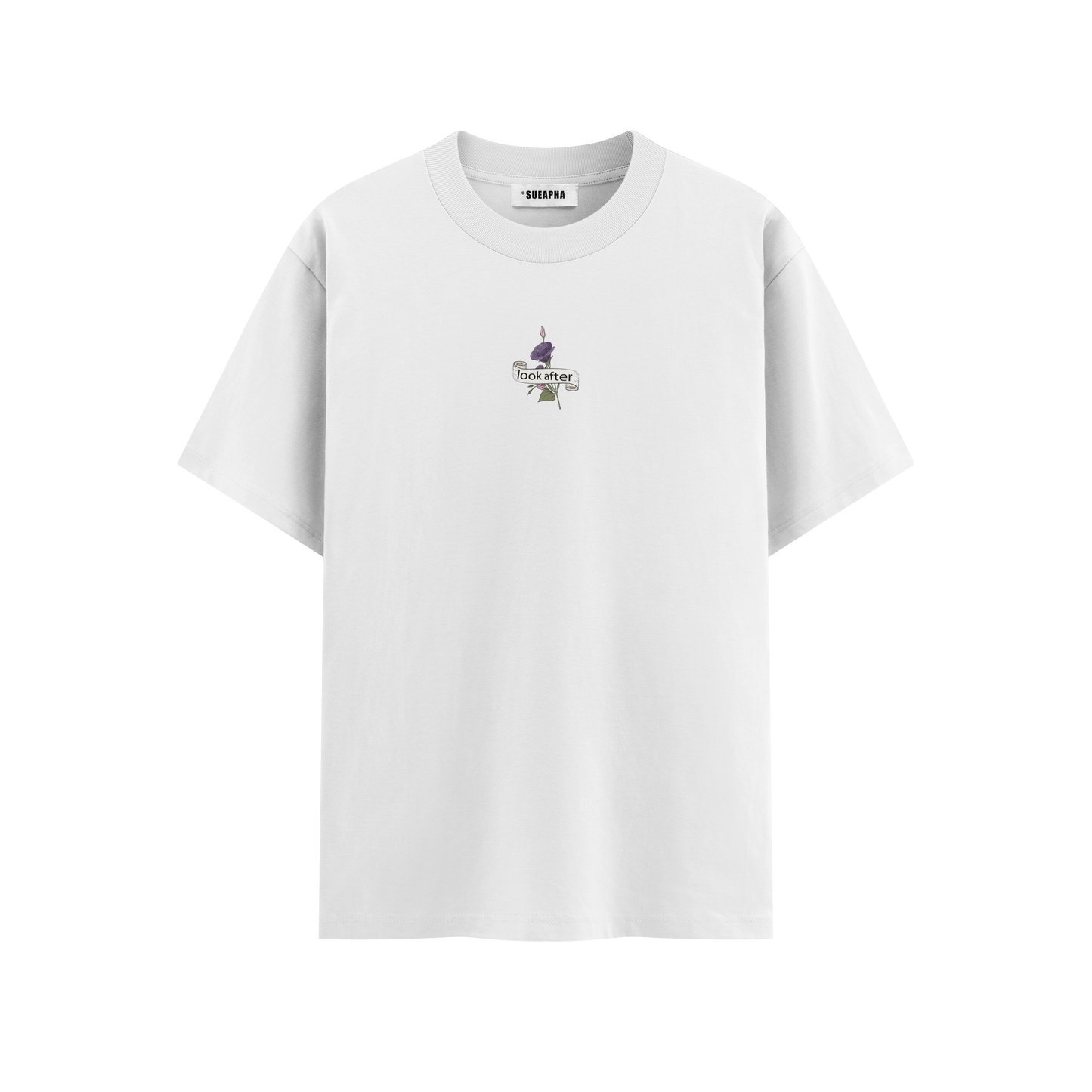 เสื้อโอเวอร์ไซส์ ลาย Fake Love สไตล์สตรีทอาร์ต | เสื้อยืดคอตตอนแท้