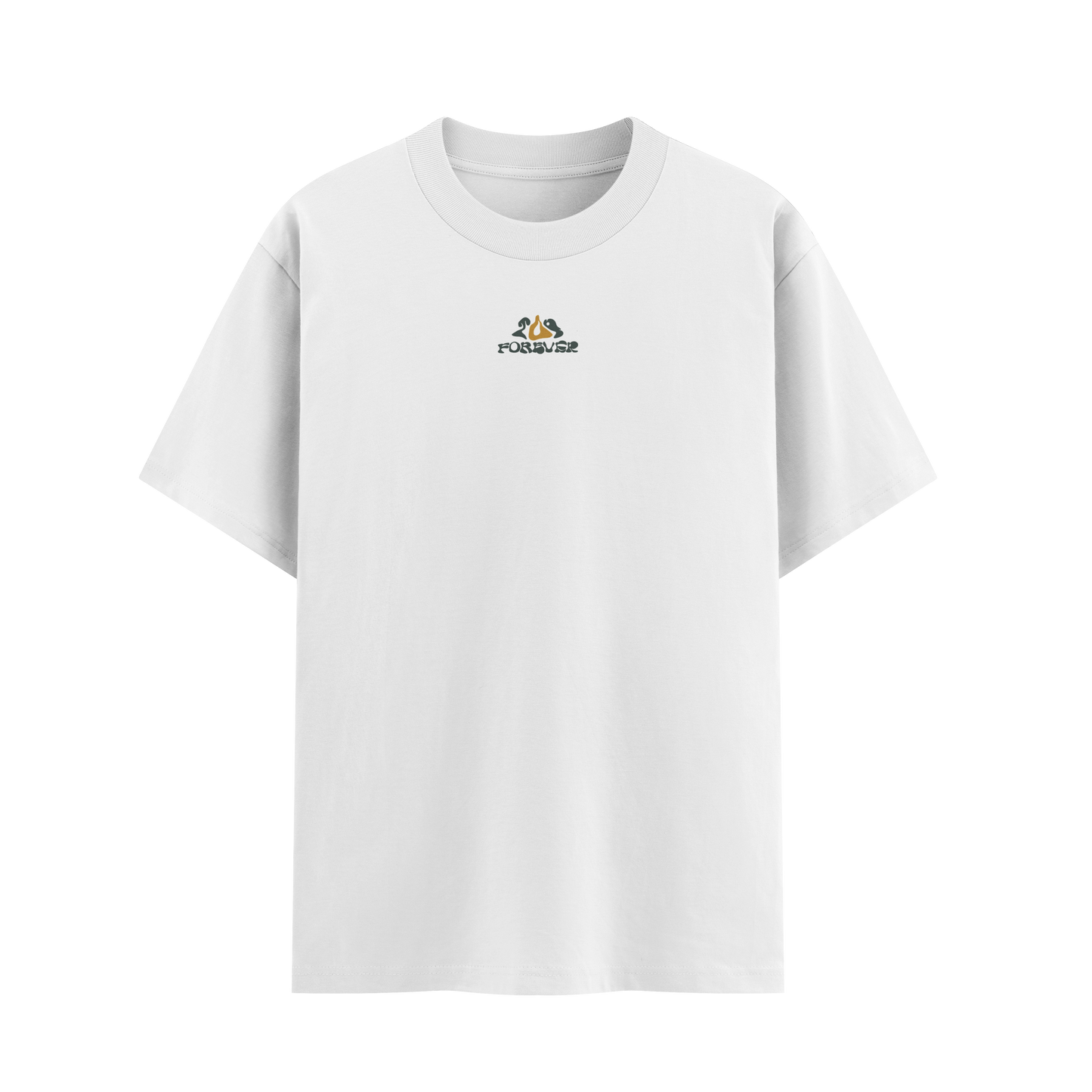 เสื้อยืดโอเวอร์ไซส์ ลาย Liquid Tribe สไตล์สตรีทอาร์ต | เสื้อยืดคอตตอนแท้