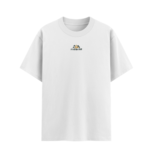 เสื้อยืดโอเวอร์ไซส์ ลาย Liquid Tribe สไตล์สตรีทอาร์ต | เสื้อยืดคอตตอนแท้