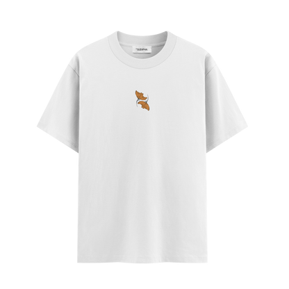 เสื้อโอเวอร์ไซส์ ลาย Stingray สไตล์สัตว์ทะเล | เสื้อยืดคอตตอนแท้