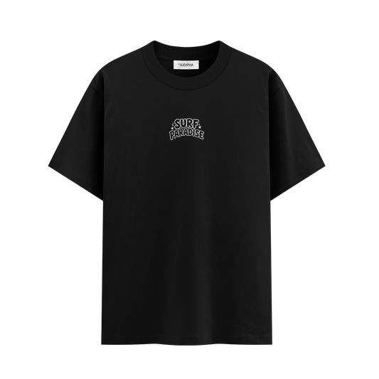 เสื้อโอเวอร์ไซส์ ลาย Cali coast สไตล์ชายฝั่ง | เสื้อยืดคอตตอนแท้